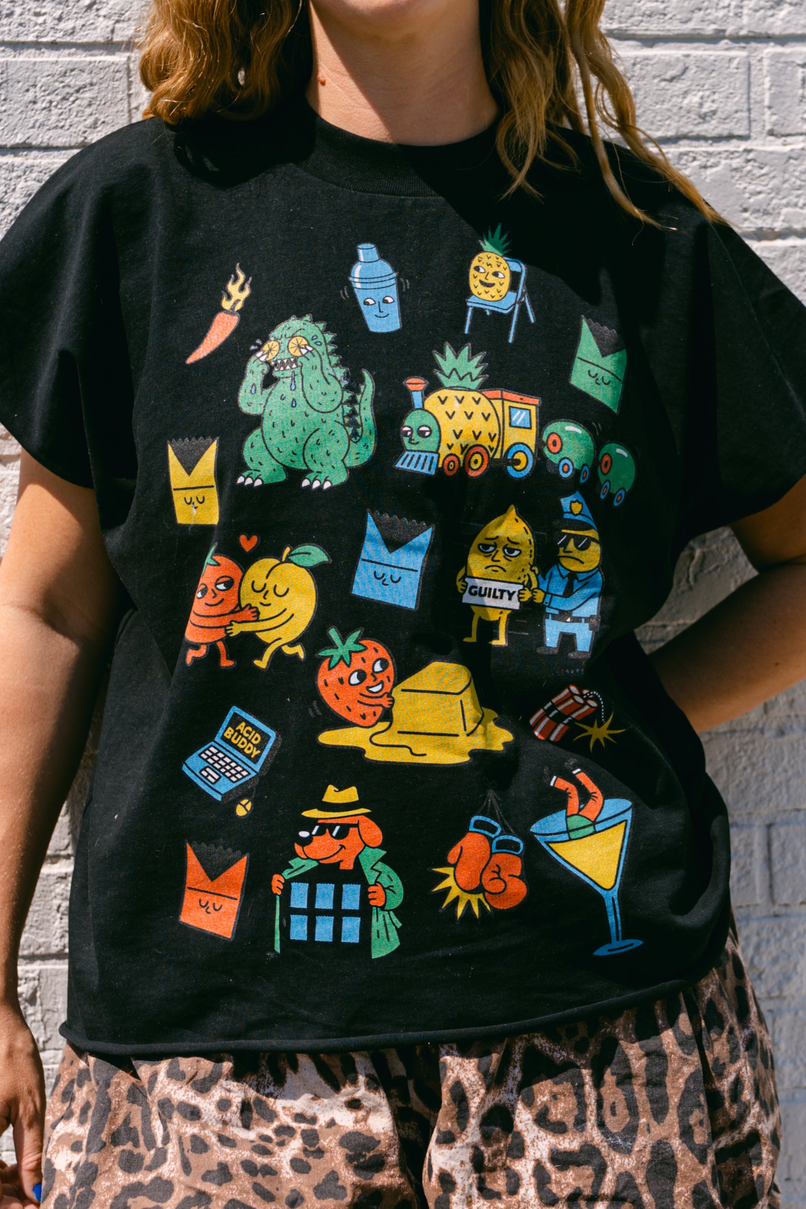 Acid Buddy Drawings T-Shirt