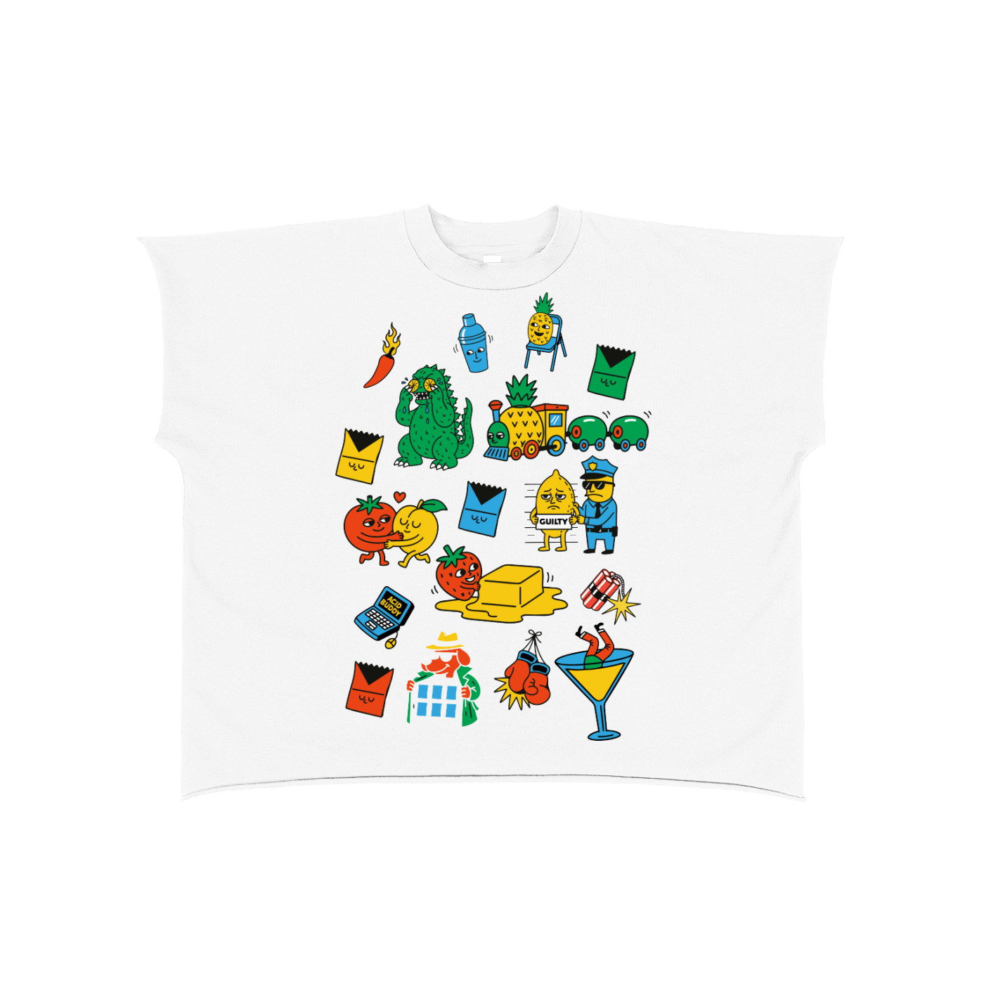Acid Buddy Drawings T-Shirt