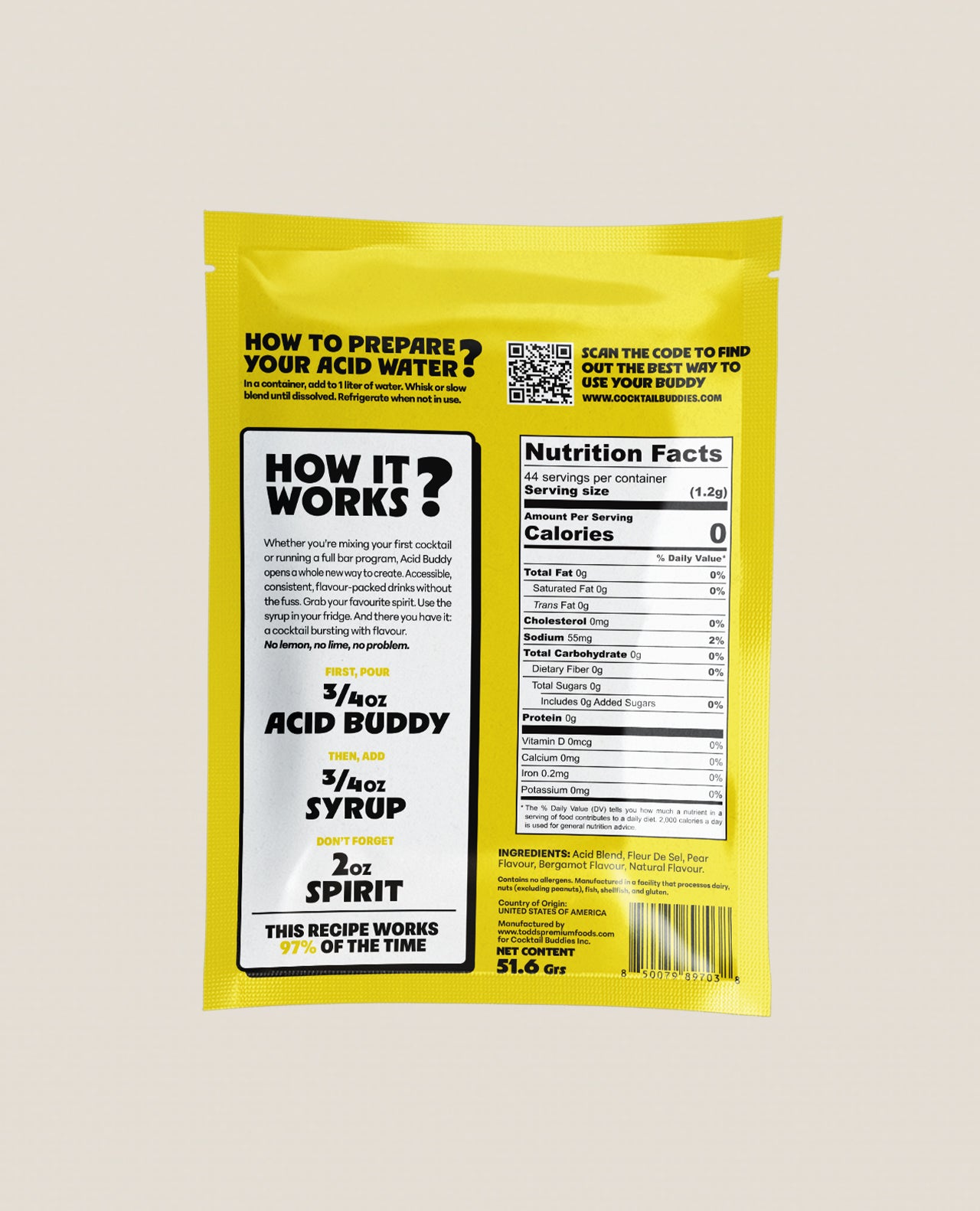 Acid Buddy – Bergamot Pear