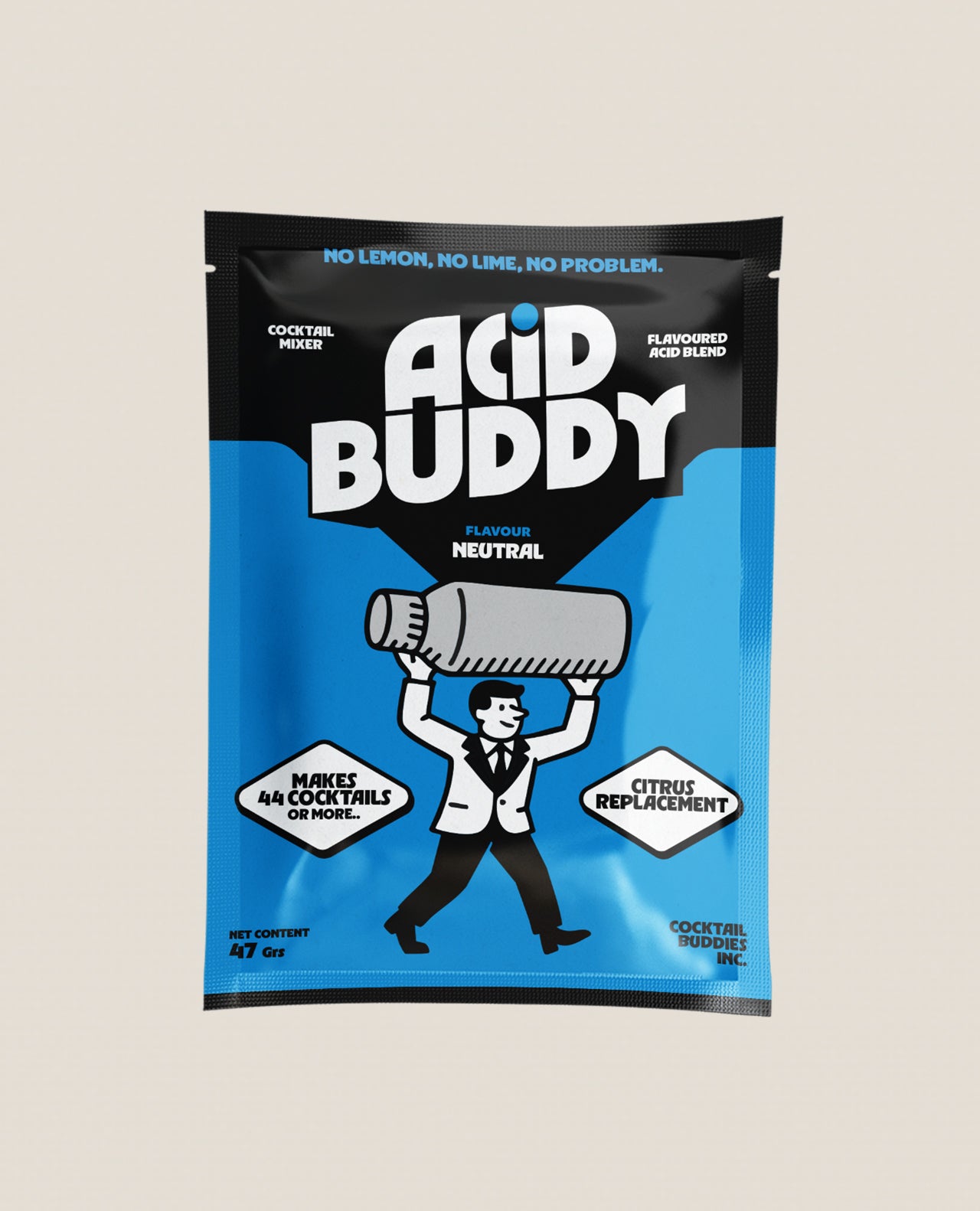 Acid Buddy Neutral citrus replacement powder for cocktails