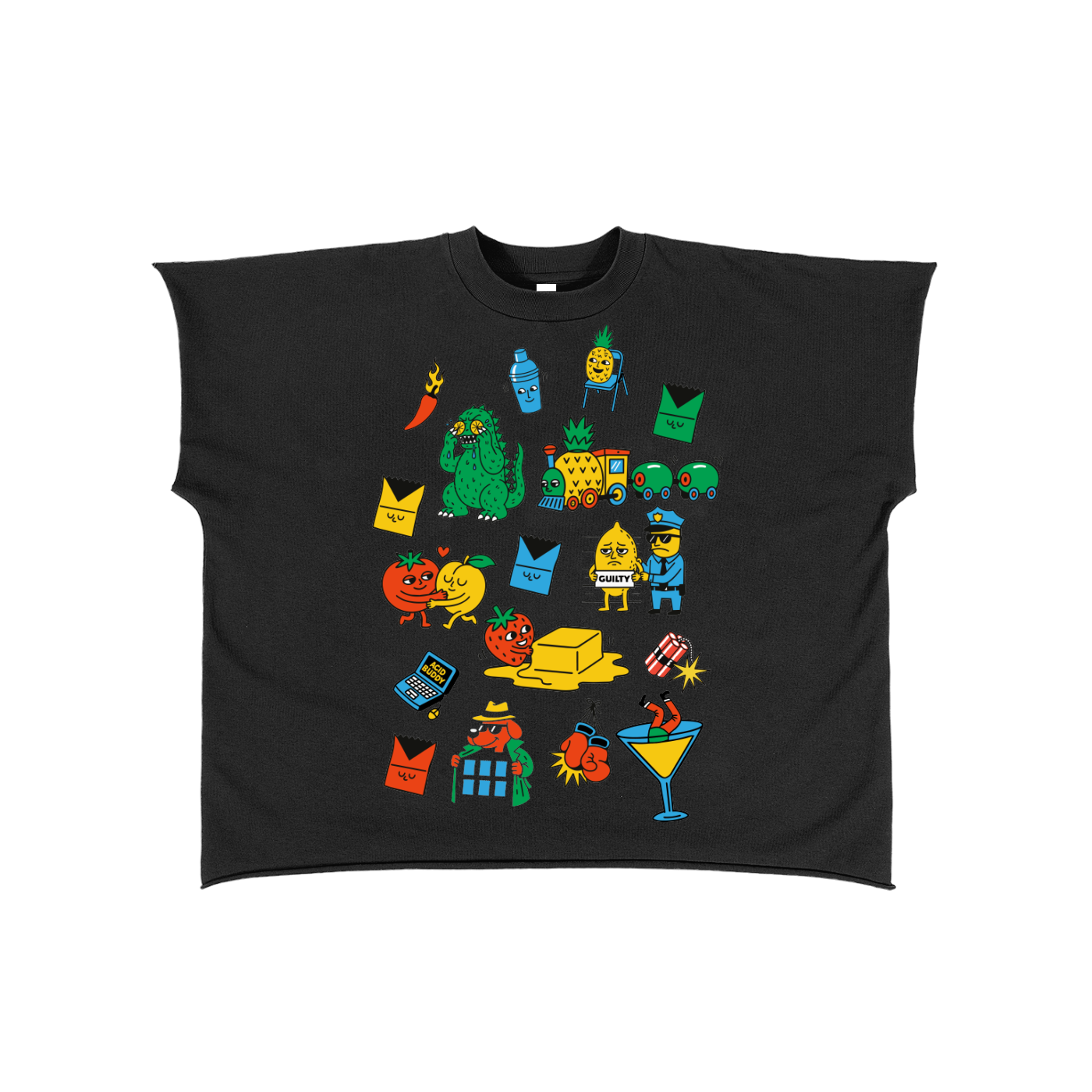 Acid Buddy Drawings T-Shirt